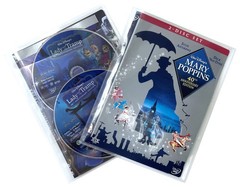 200 CheckOutStore Clear 2 Disc CPP Sleeves & DVD Booklet **1-3 DAYS