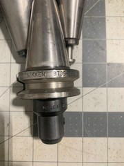 9pc BT35 Hard Tool Holder Lot 1/8”-1” Lot Lydex, Nikken, Techleader