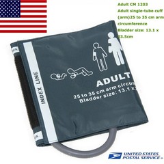 【US】Adult Single-tube Blood Pressure NIBP Cuff (arm) Size:25 x 35cm
