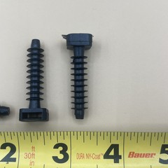 Masonry Screw Mounts Black Cable Ties, Premium Fixing Plug 100 Per Pack
