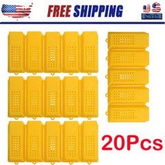 20pcs / Set Professional Queen Bee Butler Cage Catcher Trap Case Beekeeping Tool