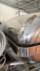 12 piece set Roll Top Deluxe Full 8 Qt. Stainless Steel Buffet Chafer Chafing