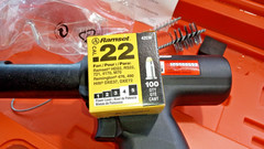 RAMSET RS22 POWDER ACTUATED TOOL CARTRIDGES GOGGLES INSTRUCTIONS IN FACTORY CASE