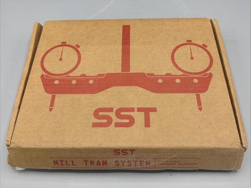 SST Mill & Lathe Tramming System SST002 Adjustable Squaring Calibrator 1/2” New