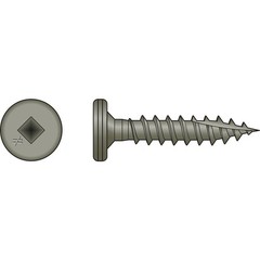 Simpson Strong-Tie #10×1-1/2 in. PANCAKE 12 TPI QKGARD 1500bx PCQ112BS1012