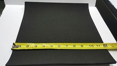CLOSED CELL 1/4 SPONGE RUBBER NEOPRENE/EPDM 1/4THKX12″WIDEX12″FREE SHIPPING