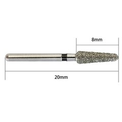 Dental Diamond Burs Round End Taper FG 850/016 856/018 High Speed Diamond Bur