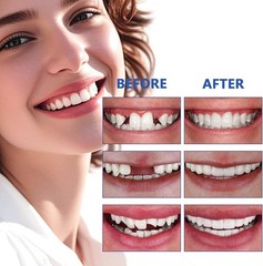 Moldable False Teeth Temporary Tooth Replacement Kit Fix Broken Missing Gap