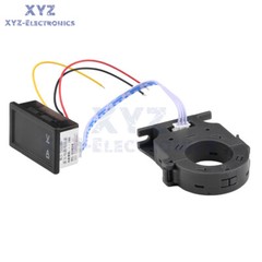 DC0-300V 50/100/200/400A Digital Current Voltage Meter Hall Ammeter Voltmeter