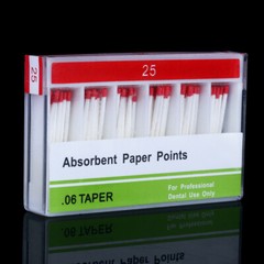 Dental Endo Cotton Fiber Absorbent Paper Points PP0.04 /0.06 15-40# 25# 30# 35#