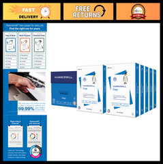 High-Quality 20 lb Copy Paper, 8.5×11 – 10 Reams (5,000 Sheets) – 92 Bright, USA