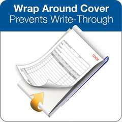 Adams Sales Order Book, 3-Part 1 Count (Pack of 1), White/Canary/Pink