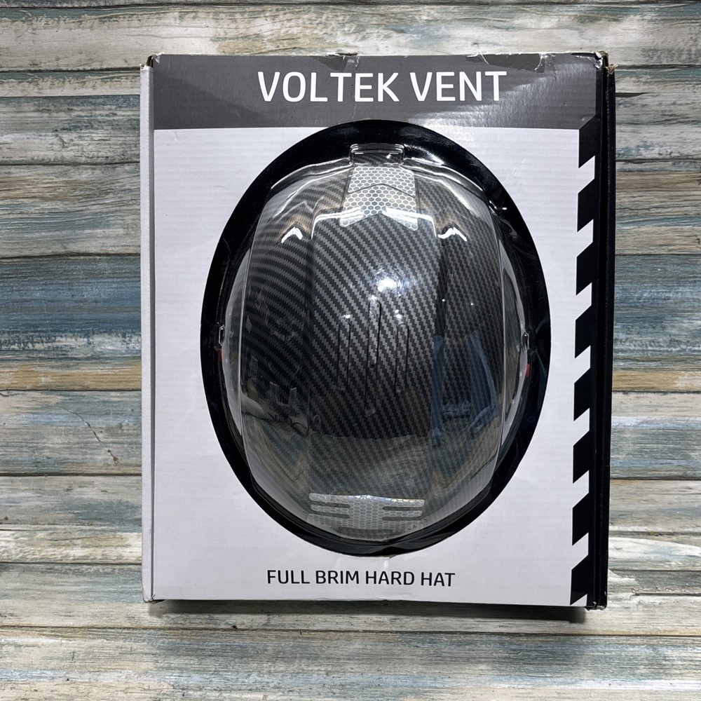 Ultramaxx Voltek Vent Full Brim Hard Hat, Type 1, Class C, Size 52-63cm