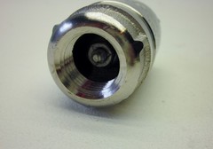 Strataflow 1/2″ FNPT Check Valve Nickle Plated with Stainless Poppet NEW