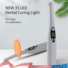 Dental Wireless Cordless iLed 3 Second LED Curing Light 3S Cure Lamp US plug SA
