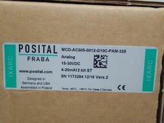 POSITAL FRABA MCD-AC005-0012-G10C-PAM-325 ANALOG 15-30VDC 4-20mA12 BIT
