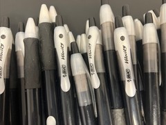 48-CT BIC Velocity Retractable Ballpoint Pens, Medium Point (1.0 mm), Black Ink