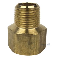 Brass Reducer Adapter 1/2″ Female X 3/8″ Male NPT Pipe Reducing Fitting