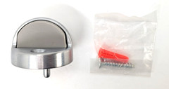 Rockwood 442 High Dome Floor Mount Door Stop for Commercial Doors, Satin Chrome