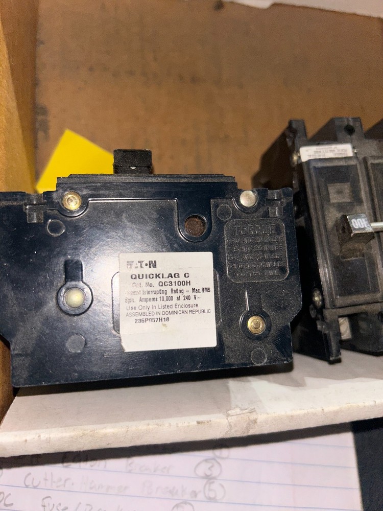 QC3100H EATON BREAKER