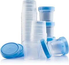 Flexible 25 Pack Specimen Jars with Leak-Proof Lids – Ideal for Medical Use