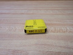 Buss ABC-2-1/2 Bussmann Fuse Cross Ref 6F040 White (Pack of 10)