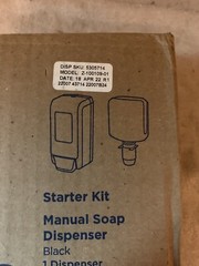 Pacific Blue Ultra‚ Manual Soap & Sanitizer Dispenser Starter Kit by GP PRO