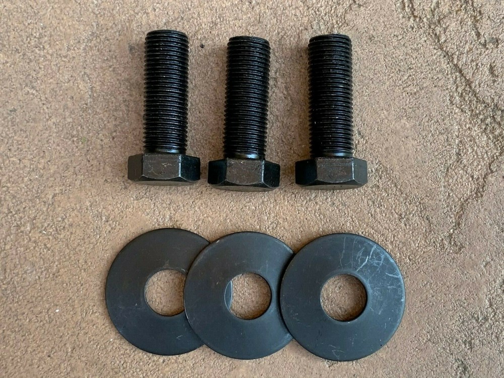 3 pcs King Kutter Blade LH Bolts & washer 502310 for 502303 spindle Fine thread