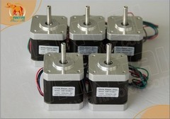 US ship! 5 PCS Nema17 for 2.4A,4200g.cm,48mm length,0.9°,42BYGHM810 Wantai Motor
