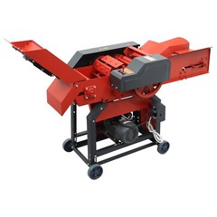 Electric Grass Cutting&Silk Kneading Machine w/Conveyor Belt 6 Blade 220V 2.2KW