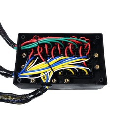 Pre-Wired 15 Slots 10 Way Fuse Relay Box 12V Automotive, Fuse Relay Block New