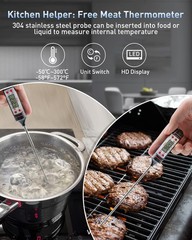 Infrared Thermometer Gun, [3 in 1] -58°F~1112°F (-50°C~600°C) Digital Laser T…