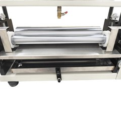 Double-sided Automatic Glue Coating Machine for Paper&Leather 15.35″ SteelRoller