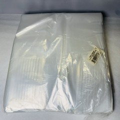 Open Ended LDPE .0015 Gusset Bag Clear 12x8x24 500/Case 15G-128024