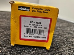 Parker BF-163S Dryer 3/8 In Sweat Id Reversible Liquid Line Filter-Drier Solder