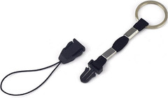 10 Pcs Nylon Finger Short Lanyards with Circular Ring Detachable,For USB