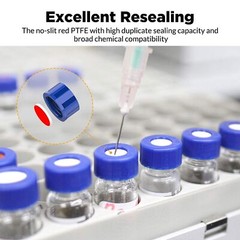 1000x 2mL HPLC Vials 9mm Screw Caps +Sterile PES 0.22μm 33mm Syringe Filters LAB