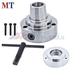 5C 5″ Collet Lathe Chuck Closer W/ Semi-finished Adp.2-1/4″ x 8 Thread Chuck