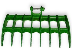 JMA 48in Mini Excavator Brush Rake 4.5-6.5 Ton 45mm Pin-On Land Clearing Grapple