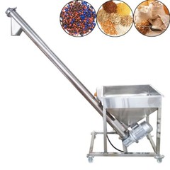 220V Single-phase Screw Type Automatic Feeding Machine Conveyor Feeder 1.1KW