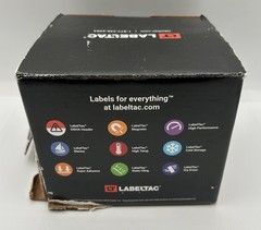 LabelTac LT46WARN Roll 4×6 Die-Cut OSHA Warning Labels 200 Labels NEW!