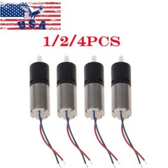 1/2/4Pcs Micro Mini Planetary Gear Motor 6mm DC3V Coreless Gearbox 1200RPM DIY