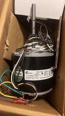 EM3404F Century 1-Phase 1/4 HP 208-230V 825 RPM 1-Speed Motor for Condenser Fan