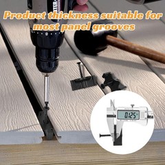 Gyykzz 200 Pack Hidden Deck Fasteners for Composite Decking Board, Composite …