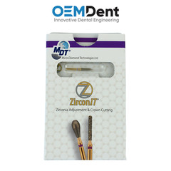 MDT FG ZirconIT Gingival Curettage Z298 ADJ Diamond Burs Ceramic Restorations