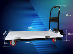 HYDRAULIC TRAVELING SCISSOR LIFT – Better than a lift gate.