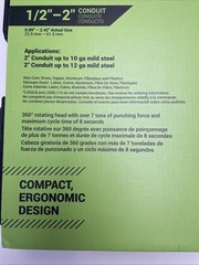NEW Greenlee LS50L11A 7 Ton 11A 18V Battery-Powered Knockout Punching Tool Kit