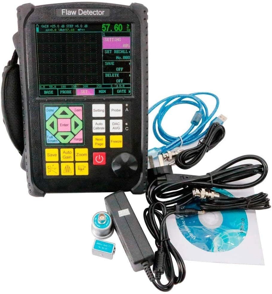 Portable Ultrasonic Flaw Detector with Testing Range 0~10000mm B Scan AWS D1.1