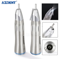 AZDENT Dental 1:1 Fiber Optic Surgical Straight Nose Cone Low Speed Handpiece