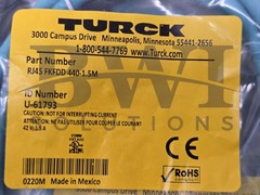SEALED Turck RJ45 FKFDD 440-1.5M Female Ethernet Receptacle U-61793 Lot of 50